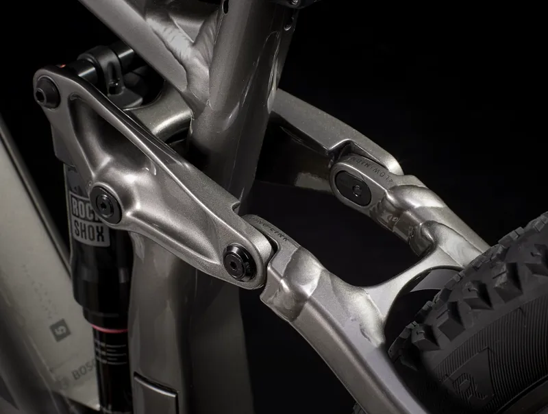 Trek Rail 5 Deore 625Wh Full Suspension Electric Mountain Bike 2025 in Mercury-6